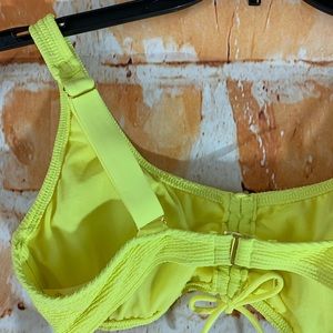Xhilaration Swim Xhilaration Textured Cinch Front Bralette Bikini Poshmark
